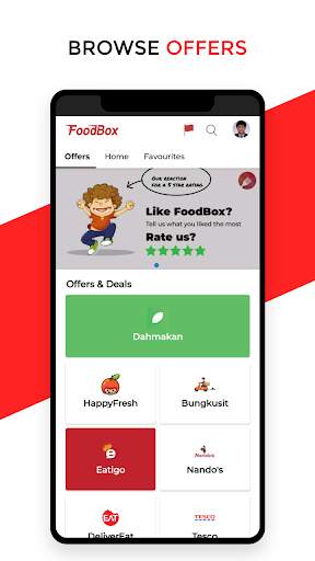 Aplikasi Penghantaran Makanan  screenshot 2