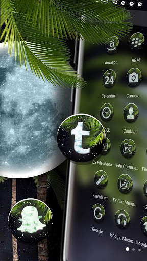 Moon Night Theme Launcher screenshot 3