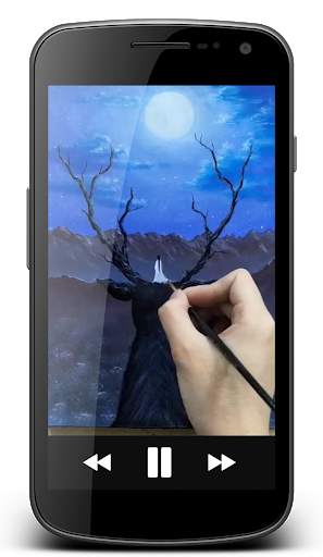 Canvas Painting Video Tutorial Ideas screenshot 7