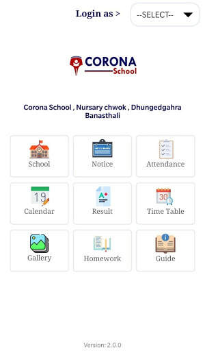 Corona School , Nursary chwok Banasthali स्क्रीनशॉट 2