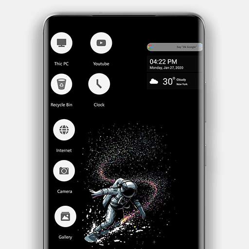 Ash Theme for Computer Launcher 1.0
