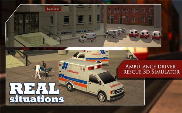Ambulance Driver Rescue 3D Sim screenshot 6