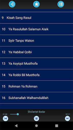 Sholawat Nabi MP3 Offline Lengkap screenshot 5