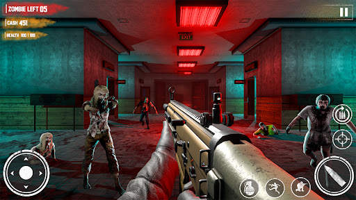 Zombie Games: Gun Game Offline screenshot 1
