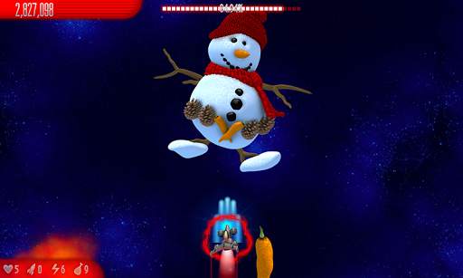 Chicken Invaders 5 Xmas screenshot 1