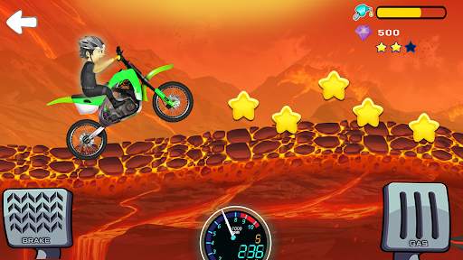 Bike Hill Racing - Bike Game screenshot 1