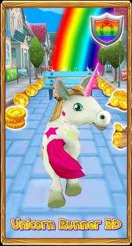 Subway Unicorn Runner 3D screenshot 3