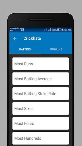 CricKhata - Cricket score saving app screenshot 5