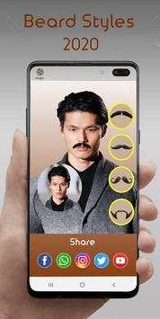 Men Photo Editor Beard, Hair Style, Mustache Dress screenshot 4