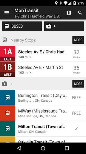 Milton Transit Bus - MonTransit screenshot 1