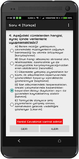 KPSS 2011 Lisans Çıkmş Sorular screenshot 3