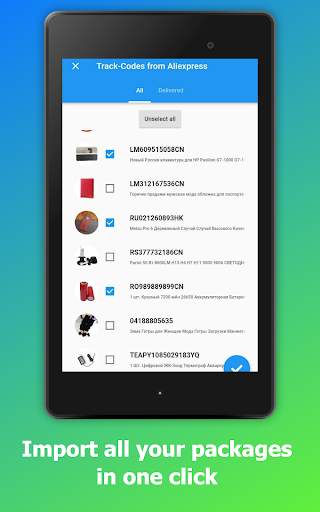 Package Tracking AliExpress screenshot 8