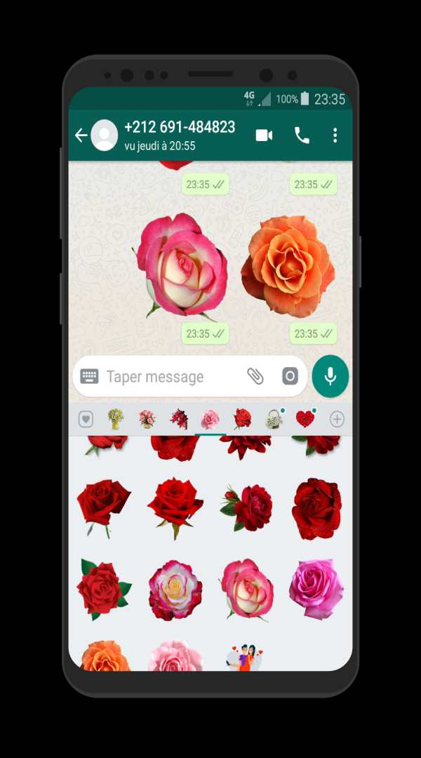 New WAStickerApps Roses  Flowers Stickers screenshot 9