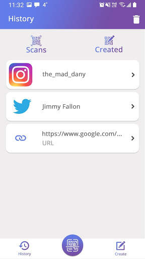 QR Code reader & Barcode scanner screenshot 7