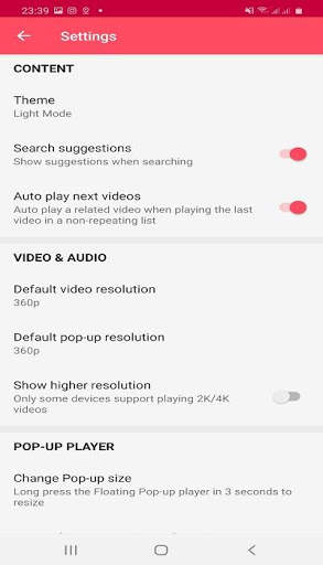 QTube - Free Popup & Floating Video Player screenshot 6
