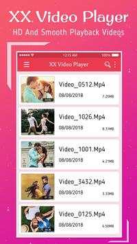 XX Video Player screenshot 2