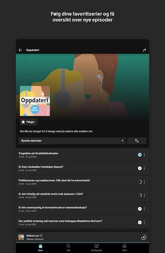 NRK Radio screenshot 21