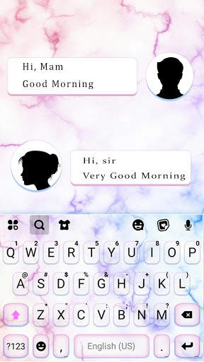 Colorful Marble Keyboard Theme screenshot 2