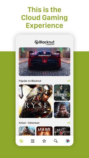 Blacknut by Gameloft Game Cloud Streaming Service screenshot 1