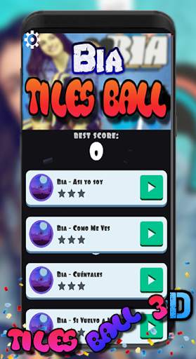 Bia Tiles Ball 3D screenshot 1