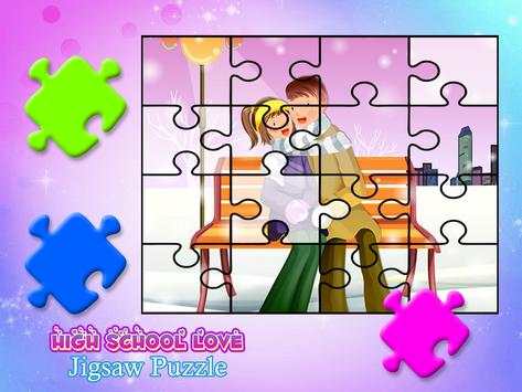 High School Crush - First Secret Love Tips Puzzle screenshot 5