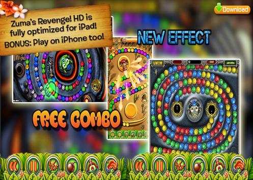 Zuma DELUXE Legend screenshot 1