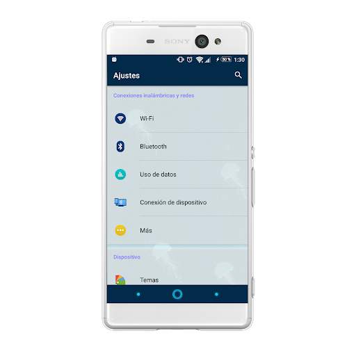 Tema-SXP Medusas Blue screenshot 6