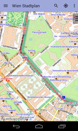 Wien Offline Stadtplan screenshot 8