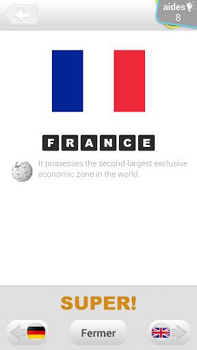 Drapeaux des pays du monde screenshot 5