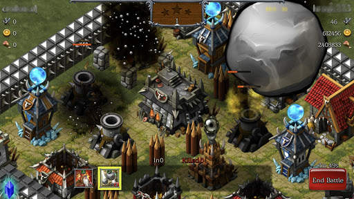 Lands of War: magic empire games,clan RPG strategy screenshot 4