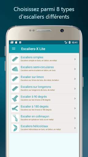 Escaliers-X Lite Calculatrice screenshot 1