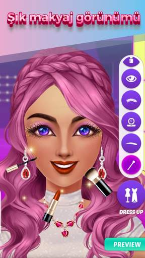 Makyaj ve giydirme oyunları screenshot 3