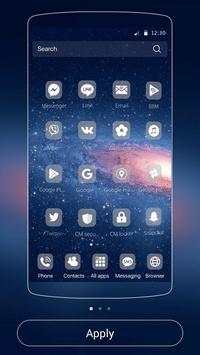 Galaxy Theme Universe screenshot 2