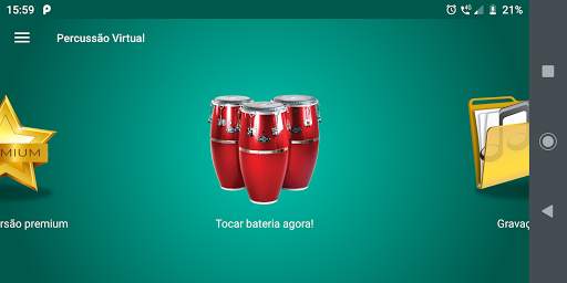 Percussão Virtual -  Instrumentos de percussão screenshot 5