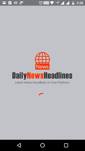 Daily News Headlines screenshot 1