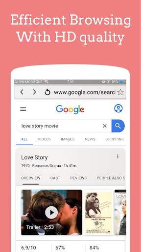x Fast Browser: Light & Super Fast - x Browser pro screenshot 3