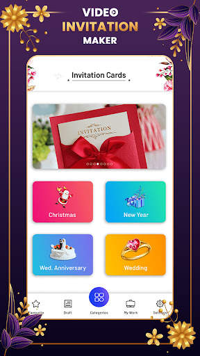 Video Invitation Maker VCards screenshot 2