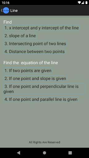 Coordinate Geometry Calculator скриншот 8