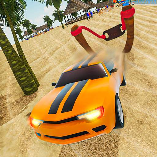 Car Stunts Slingshot Games 3.4
