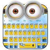 Yellow Cute Cartoon Keyboard 10001001