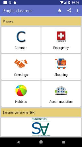 Simple English Learner screenshot 1
