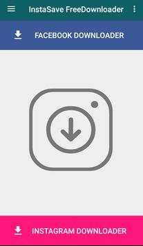 FreeDownloader For Instagram & Fb screenshot 1
