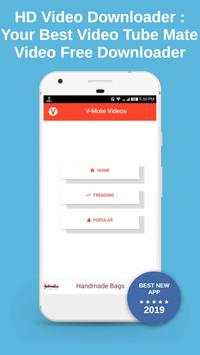 HD Video Free  Downloader : Video Tube Mate screenshot 1