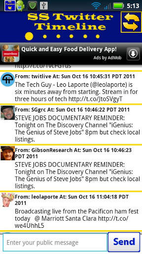 SS Twitter App screenshot 1