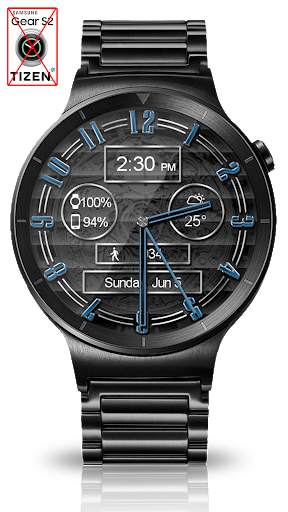 Polished Style HD Watch Face & Clock Widget screenshot 3