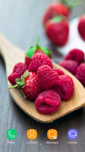 Strawberry Wallpaper 3 تصوير الشاشة
