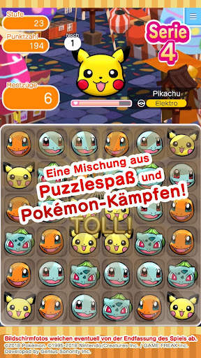 Pokémon Shuffle Mobile screenshot 2