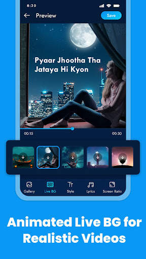Beely Lyrics Video & Slideshow screenshot 4