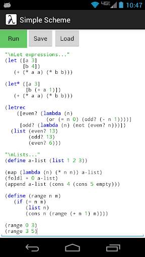 Simple Scheme скриншот 5
