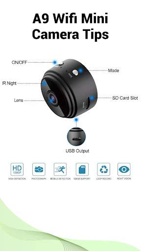 A9 wifi mini camera app guide screenshot 2